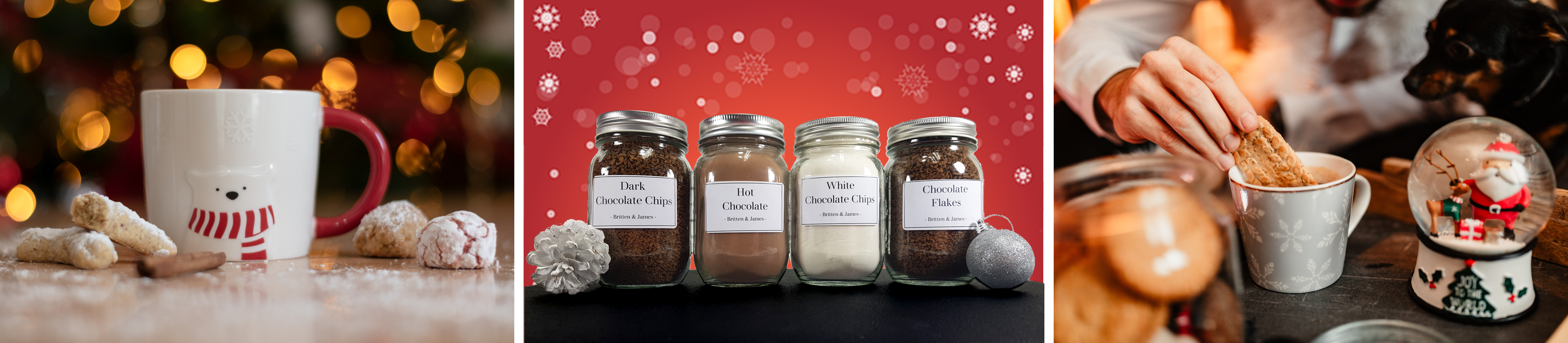 Jars for Hot Chocolate Stations